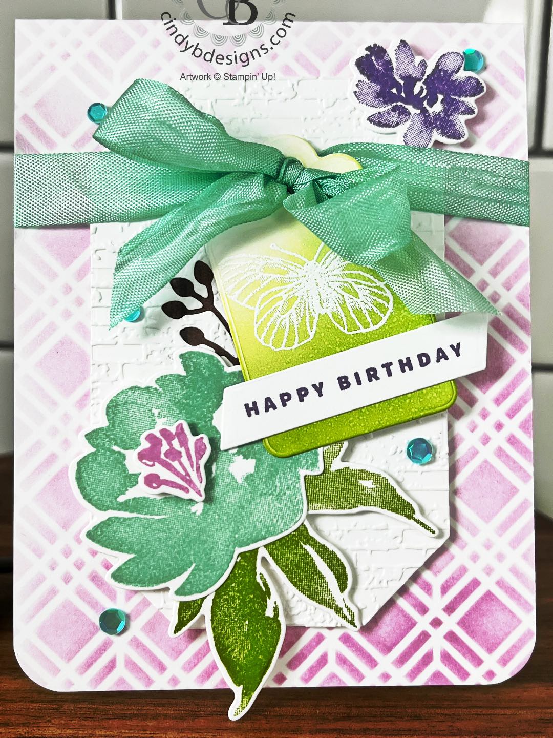 Blend ink beautifully with Blending Brushes by Stampin' Up!