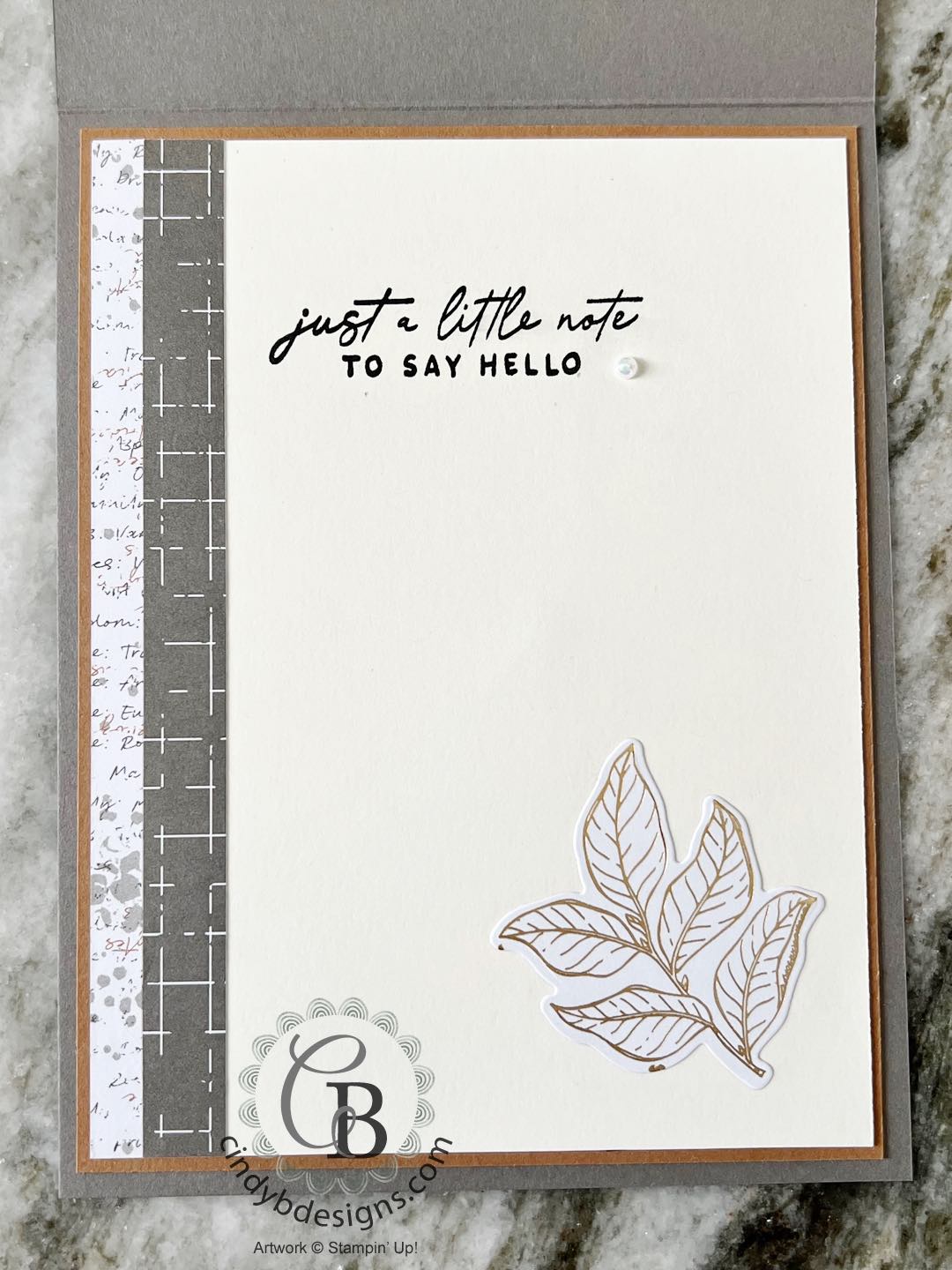 Stampin' Up!® NEW Nature's Sweetness Suite – Just a Little Note to Say  Hello – Jan – Apr 2024 Mini Catalog – Stamp With Nel